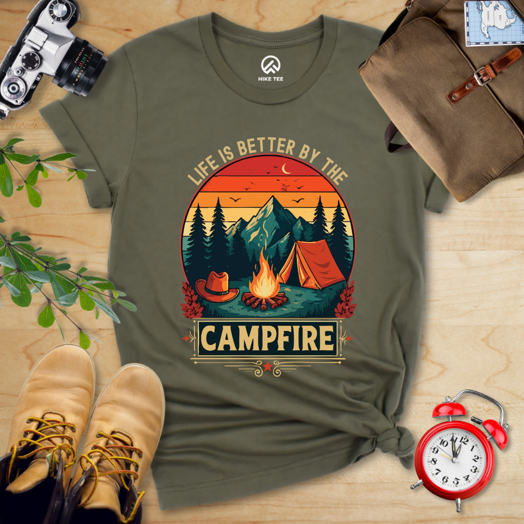 Life Is Better Campfire Shirt
