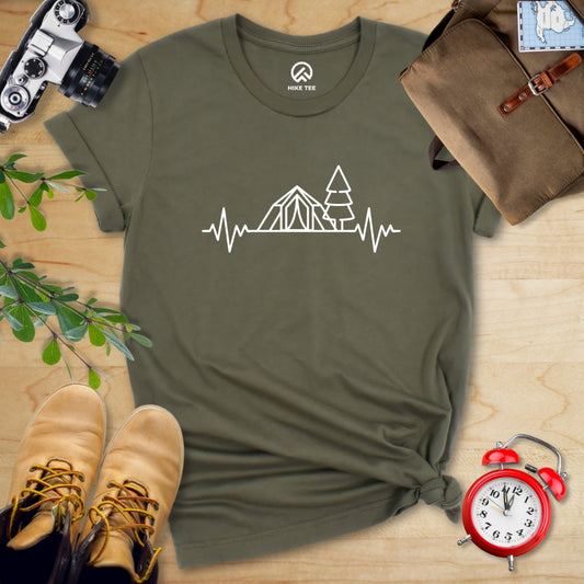 Heart Rate Camping Shirt