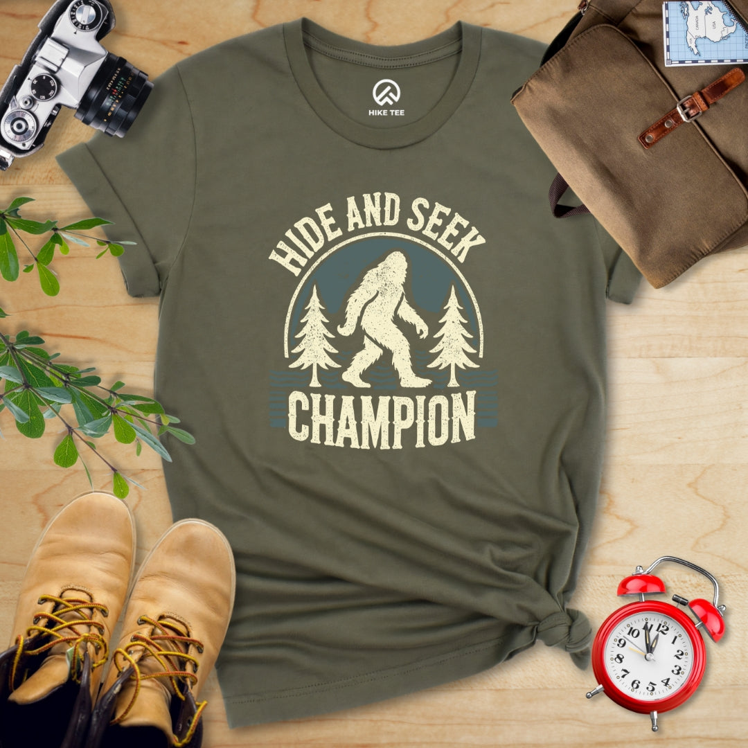 Hide and Seek Champion Bigfoot Shirt