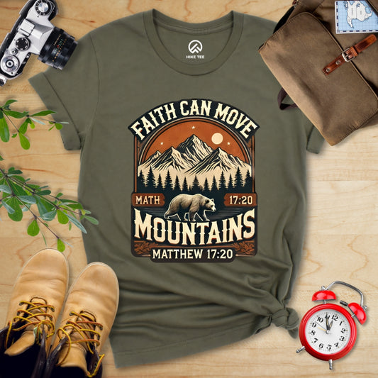 Faith Can Move Mountains Vintage Shirt