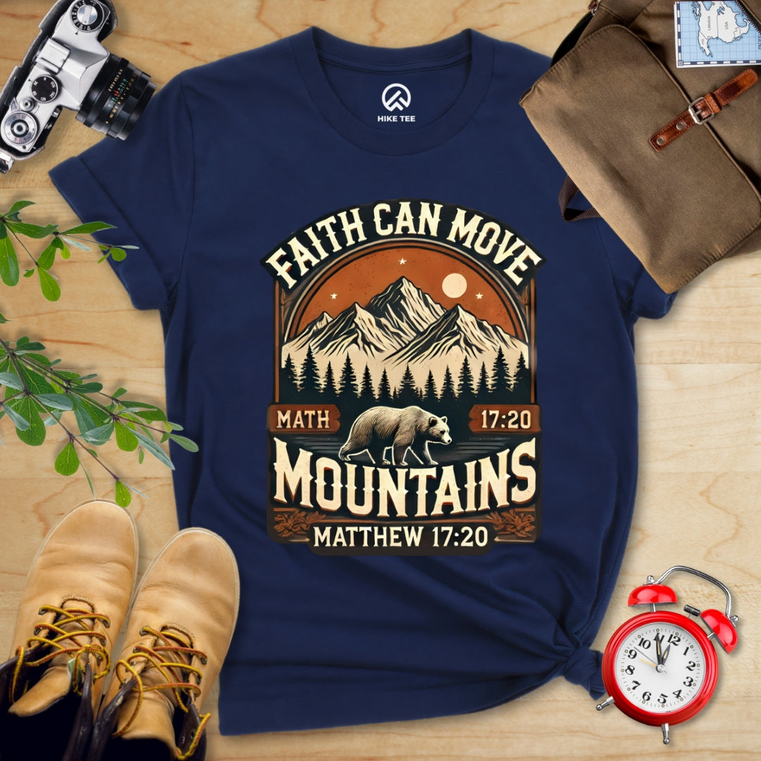 Faith Can Move Mountains Vintage Shirt