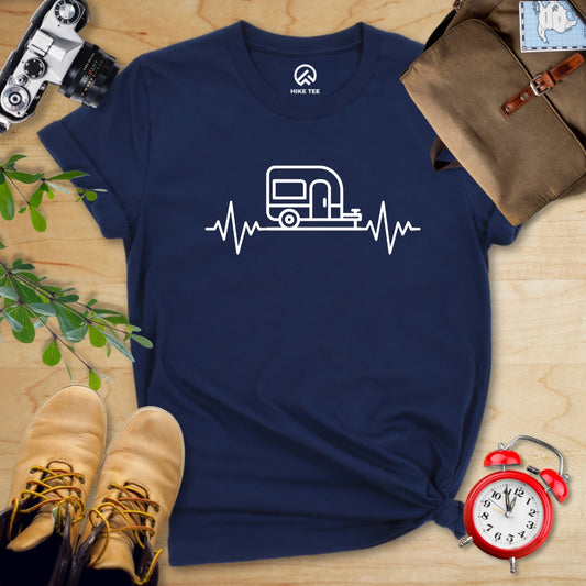 Camping Heart Rate Shirt