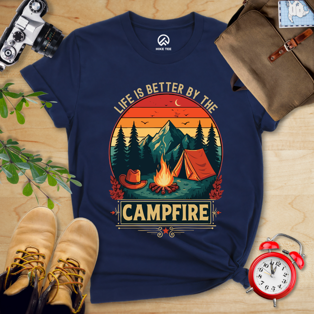 Life Is Better Campfire Shirt