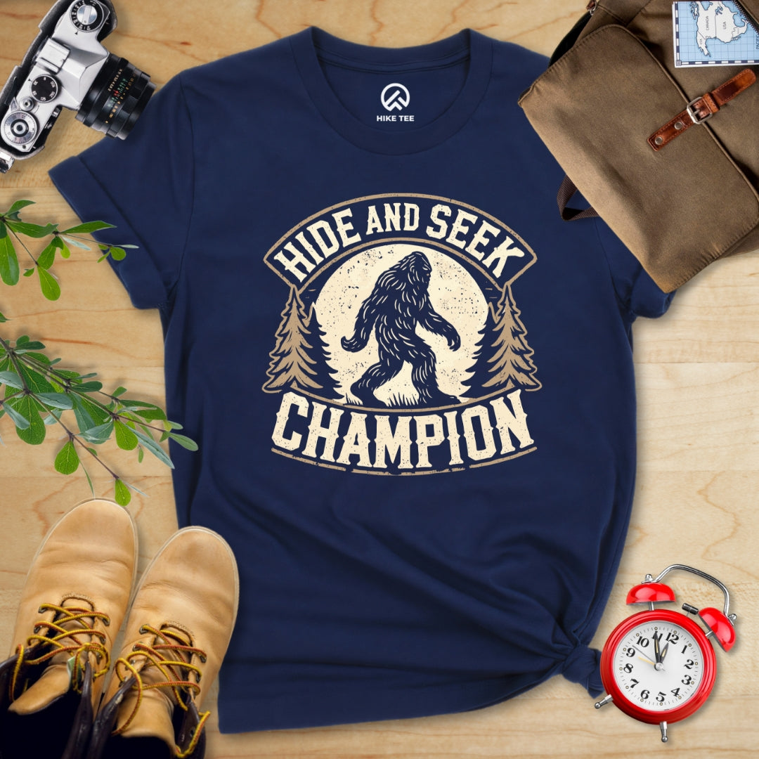 Hide and Seek Champion Big Foot Shirt