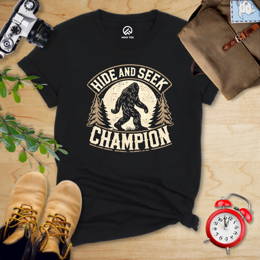 Hide and Seek Champion Big Foot Shirt