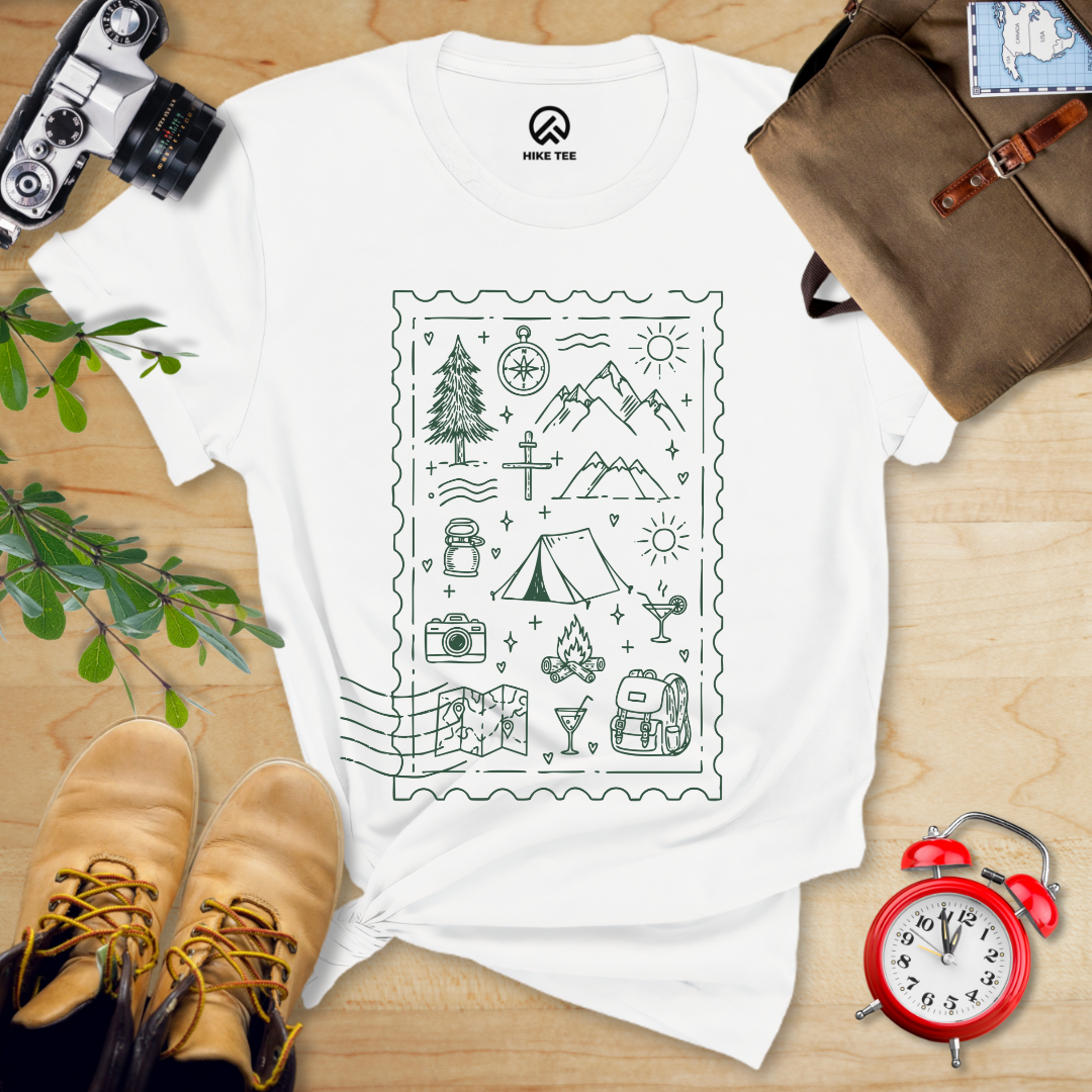 Stamp Camping Shirt