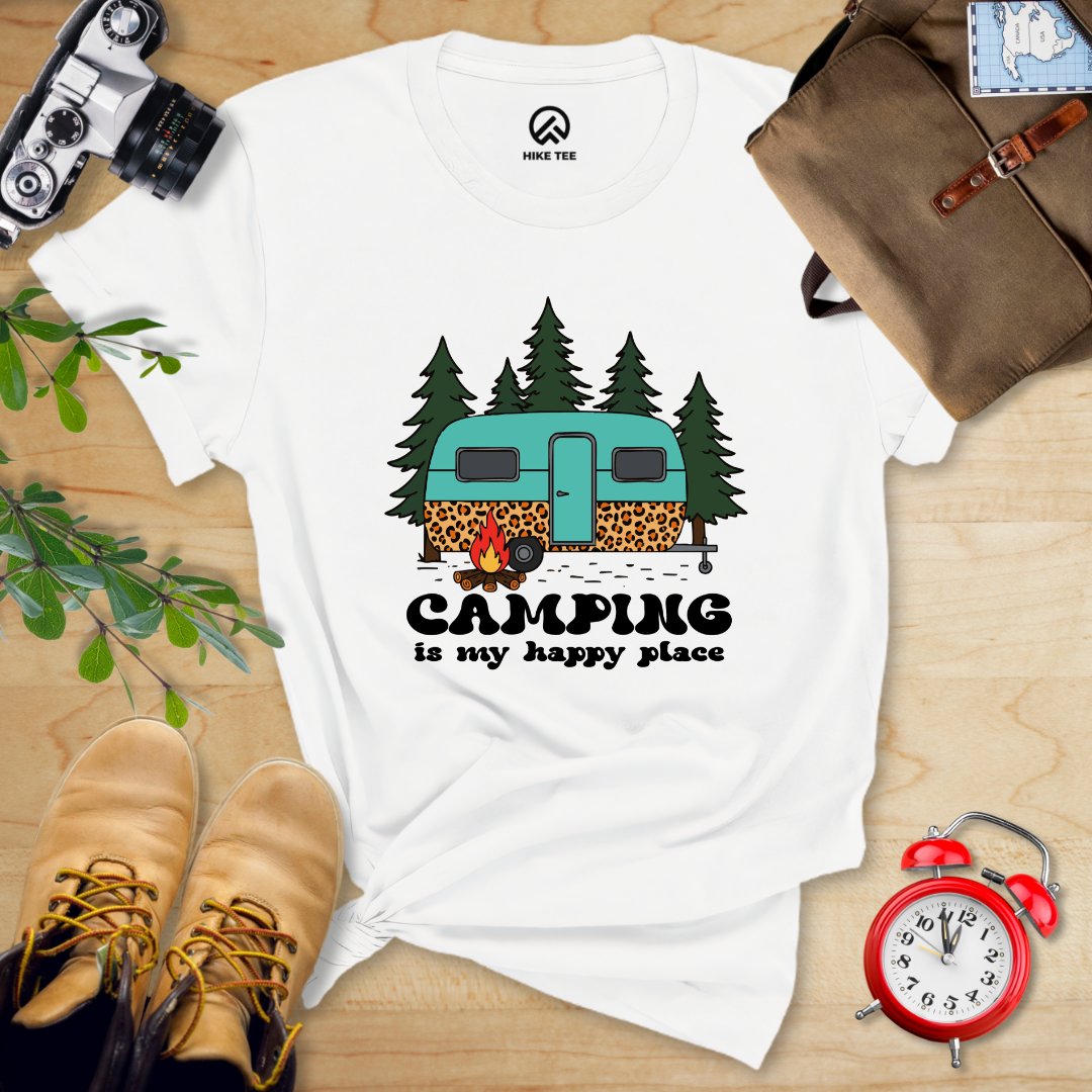 Camping is My Happy Place Shirt