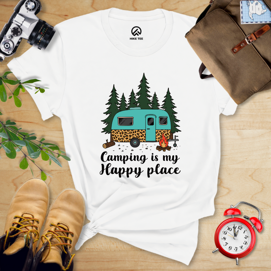 Camping is my Happy Place Shirt