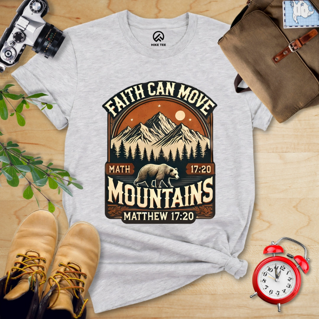 Faith Can Move Mountains Vintage Shirt