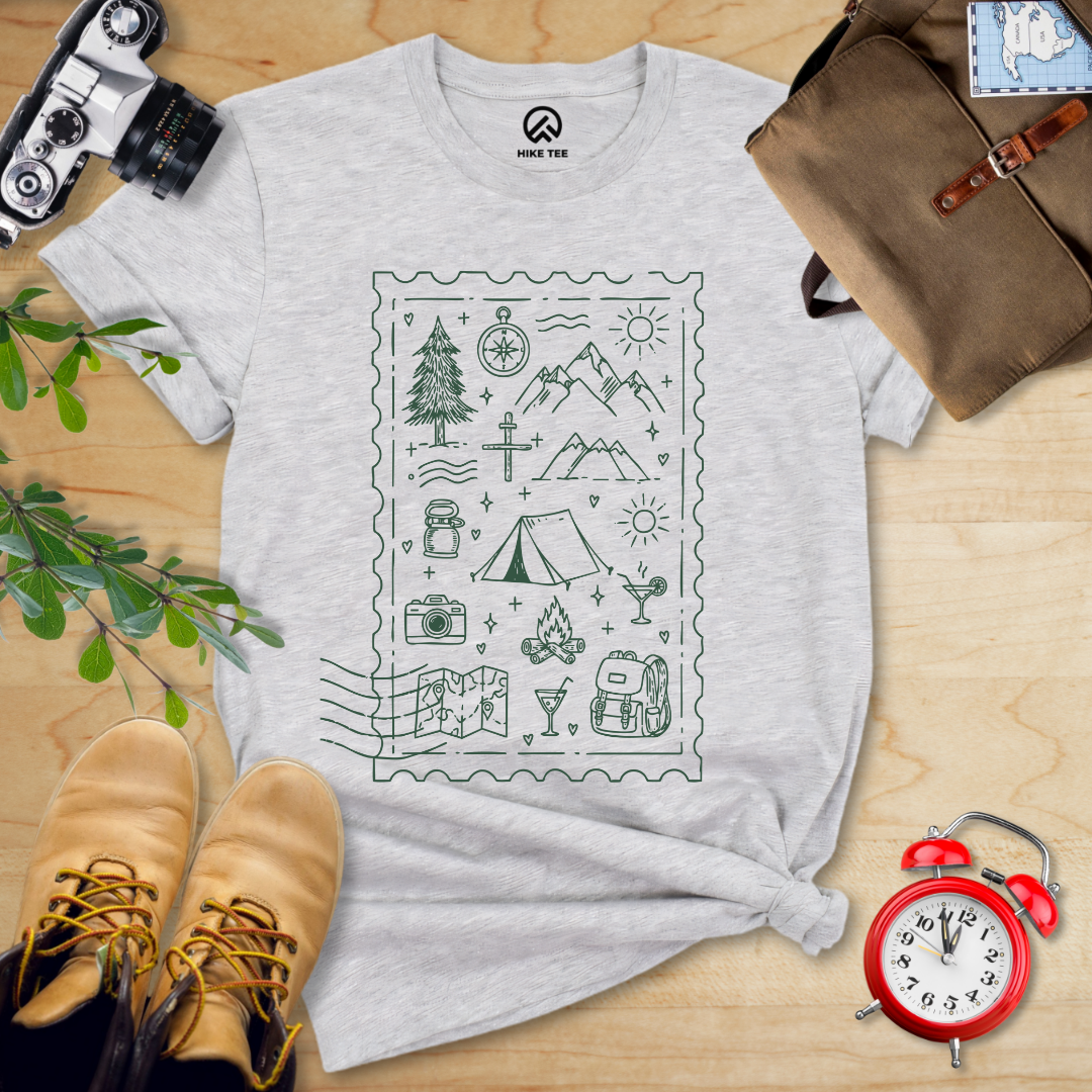 Stamp Camping Shirt