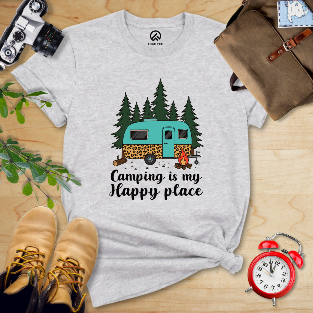 Camping is my Happy Place Shirt