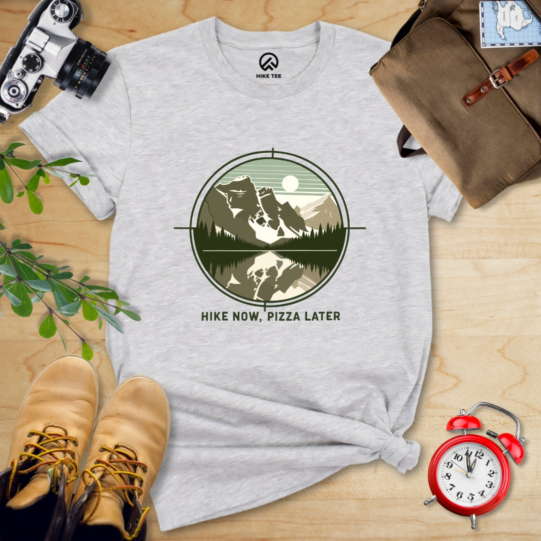 Hike Now Pizza Later Shirt
