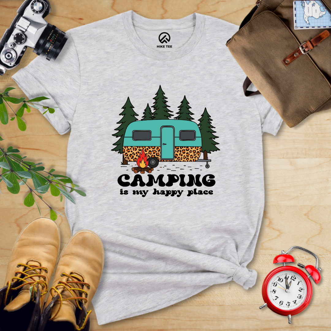 Camping is My Happy Place Shirt