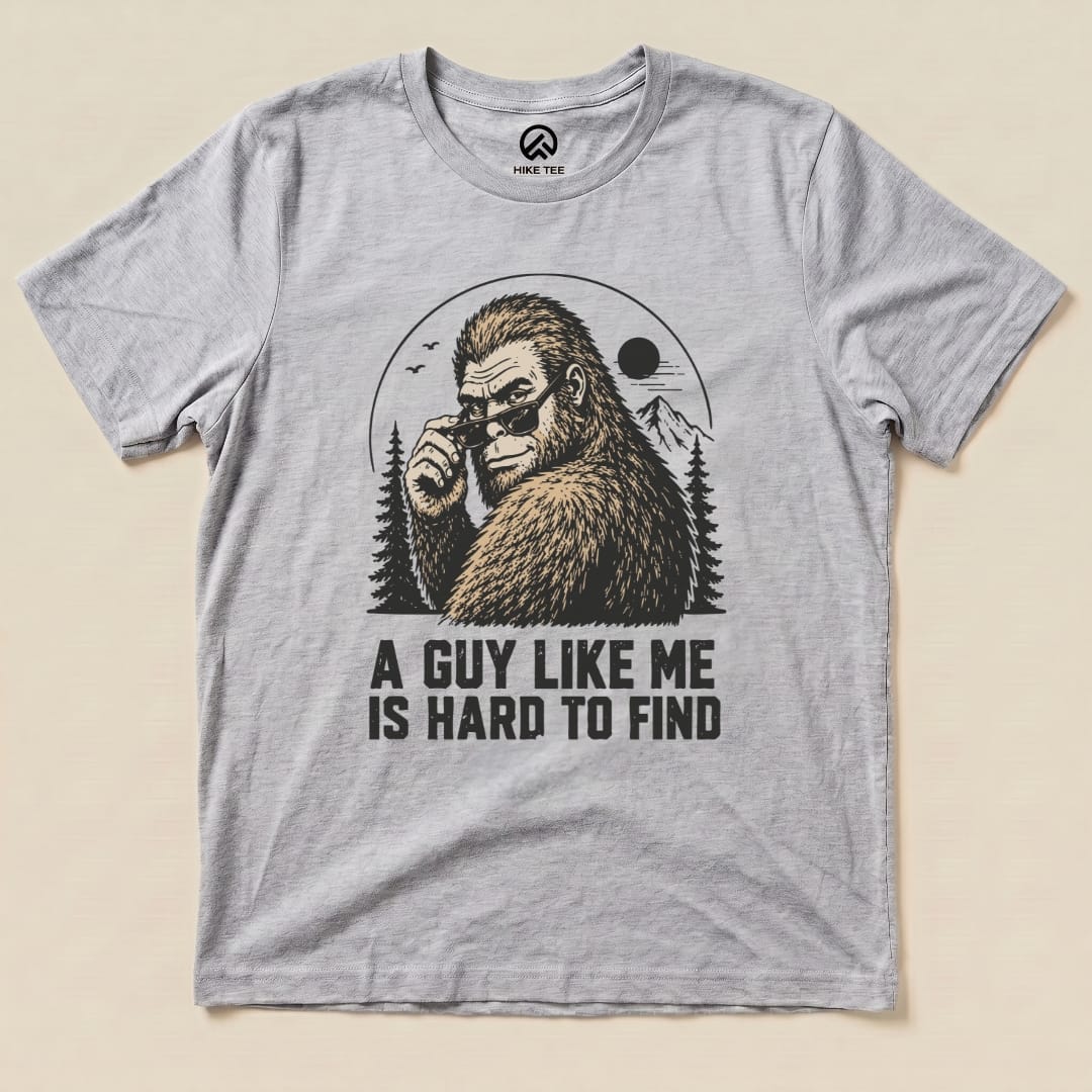 A guy like me bigfoot Shirt Hike Tee T-Shirt Athletic Heather / S