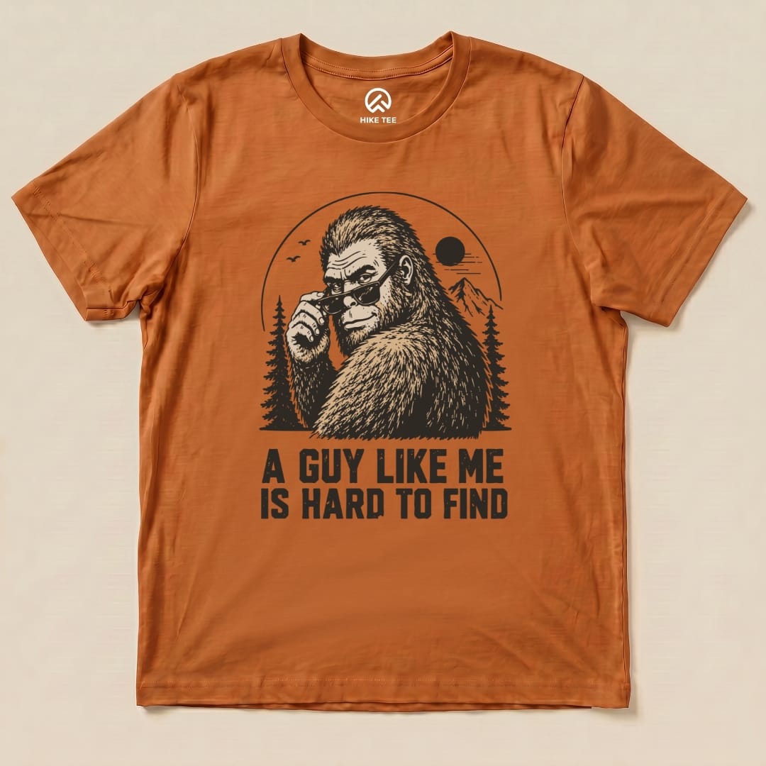 A guy like me bigfoot Shirt Hike Tee T-Shirt Autumn / S