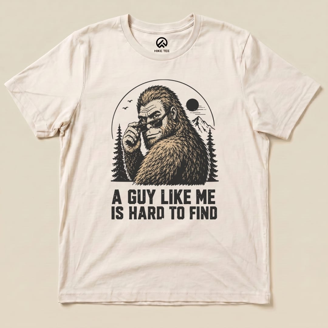 A guy like me bigfoot Shirt Hike Tee T-Shirt Natural / S