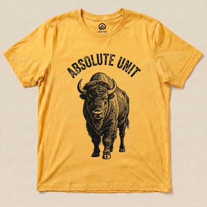 Absolute Unit Bison Shirt