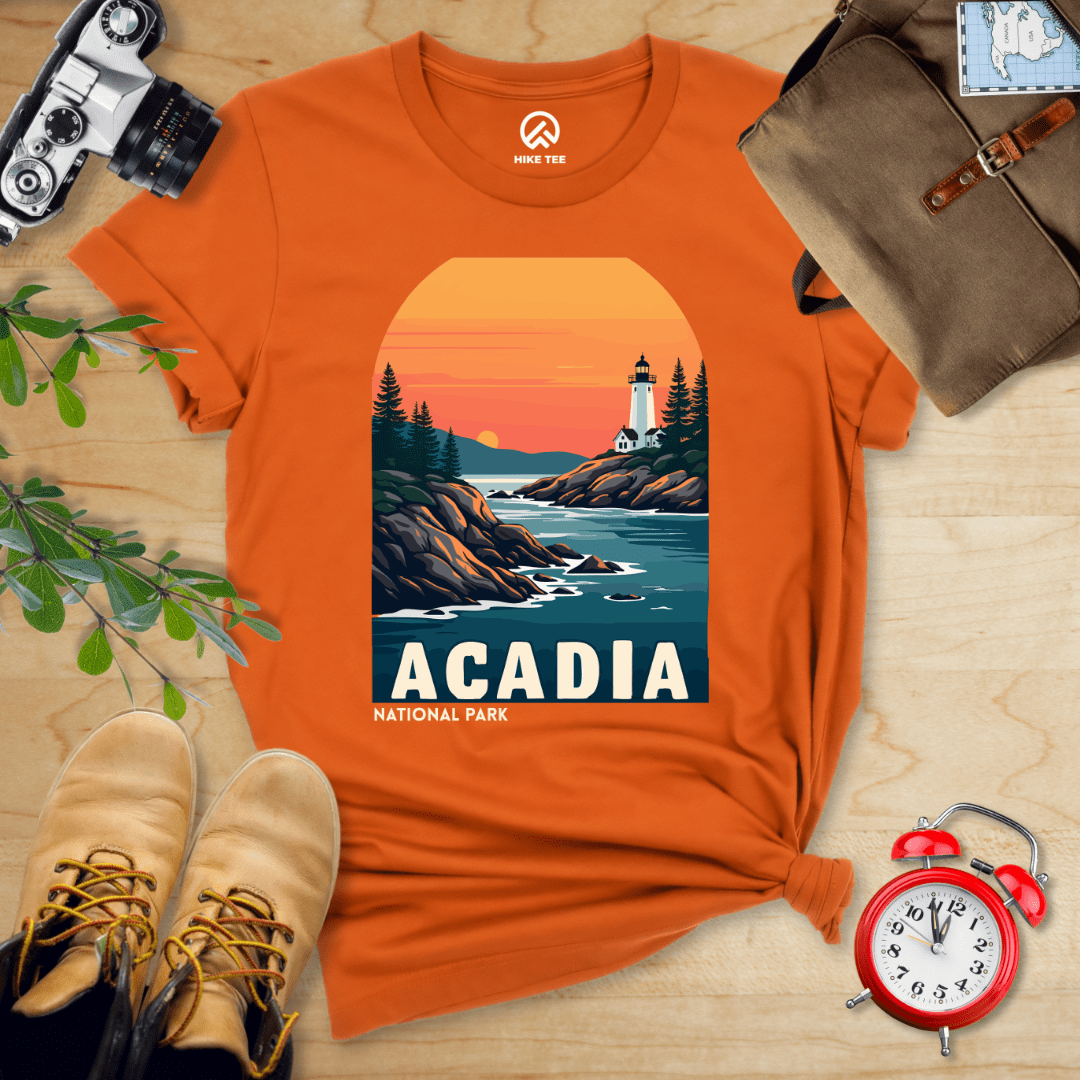 Hike Tee T-Shirt Autumn / S Acadia National Park Shirt