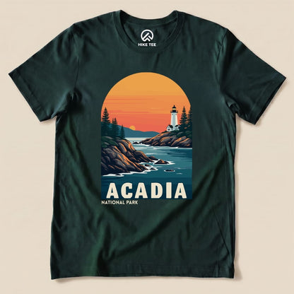 Hike Tee T-Shirt Forest / S Acadia National Park Shirt