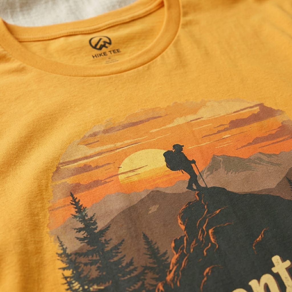 Hike Tee T-Shirt Adventure Awaits Shirt