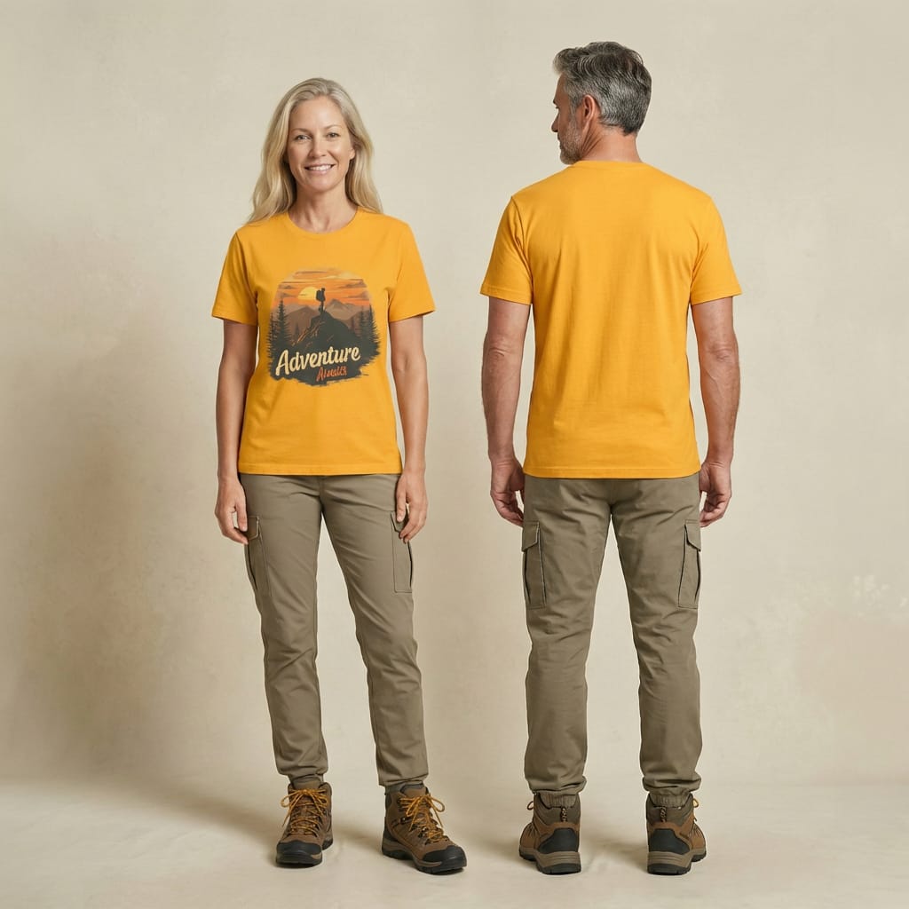 Hike Tee T-Shirt Adventure Awaits Shirt