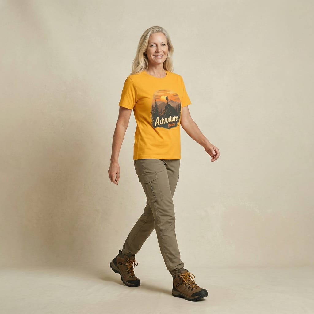 Hike Tee T-Shirt Adventure Awaits Shirt