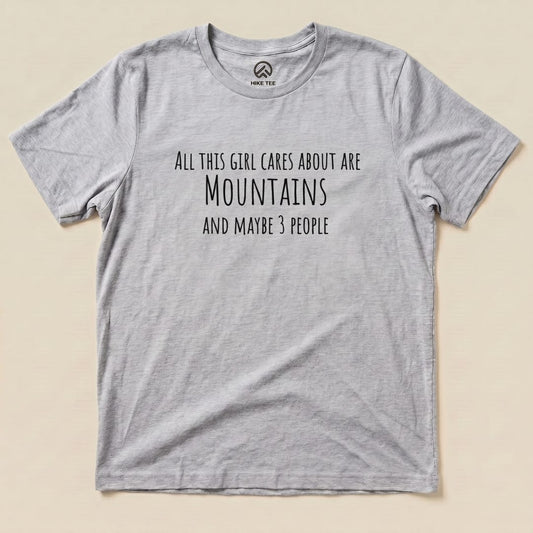 Hike Tee T-Shirt All This Girl Cares Shirt