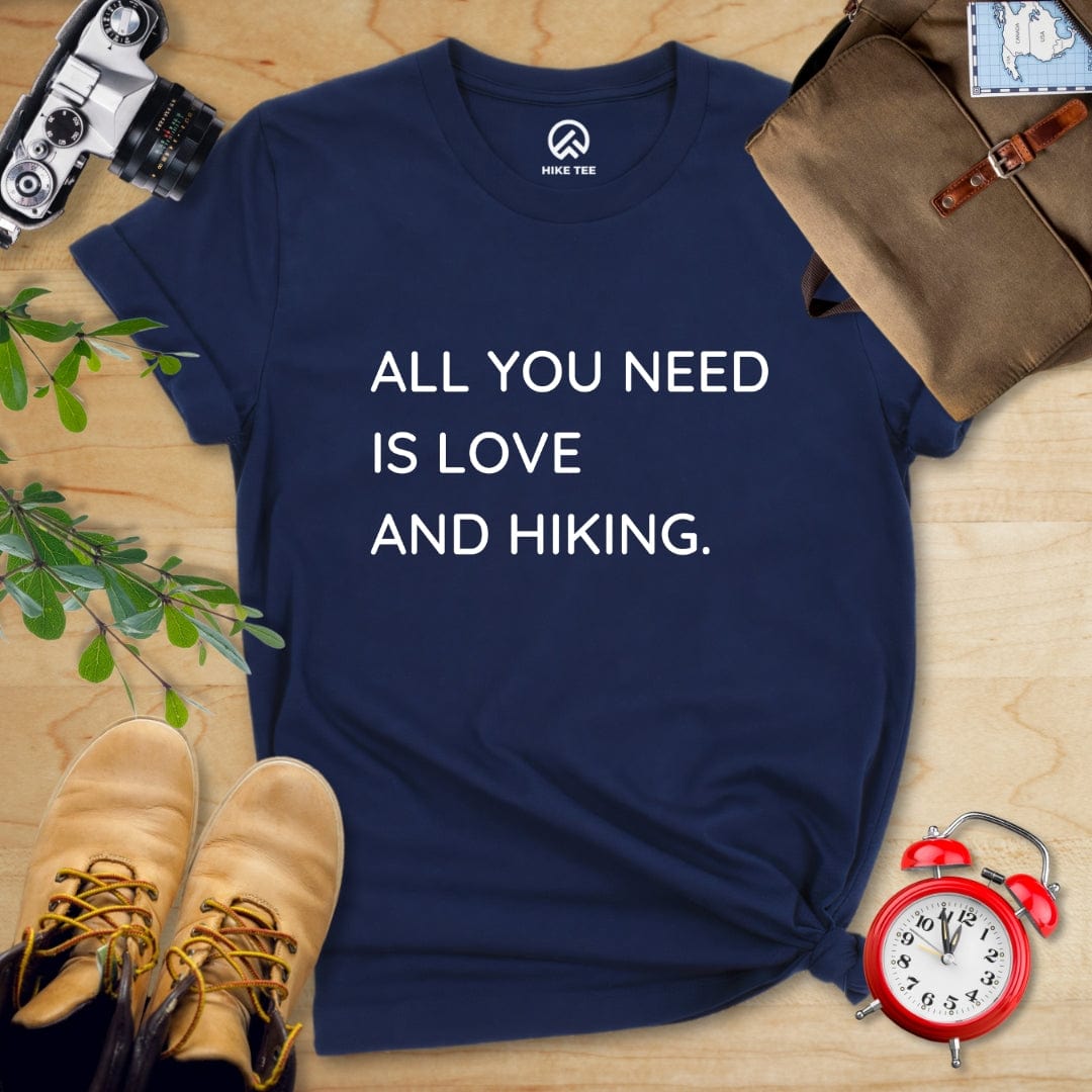 Hike Tee T-Shirt Navy / S All You Need Shirt