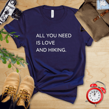 Printify T-Shirt Navy / S All You Need Shirt