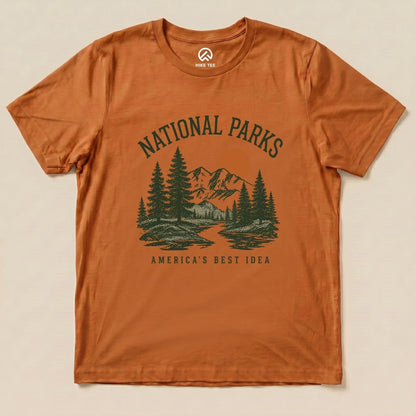 America's Best Idea National Park Shirt Hike Tee T-Shirt Autumn / S