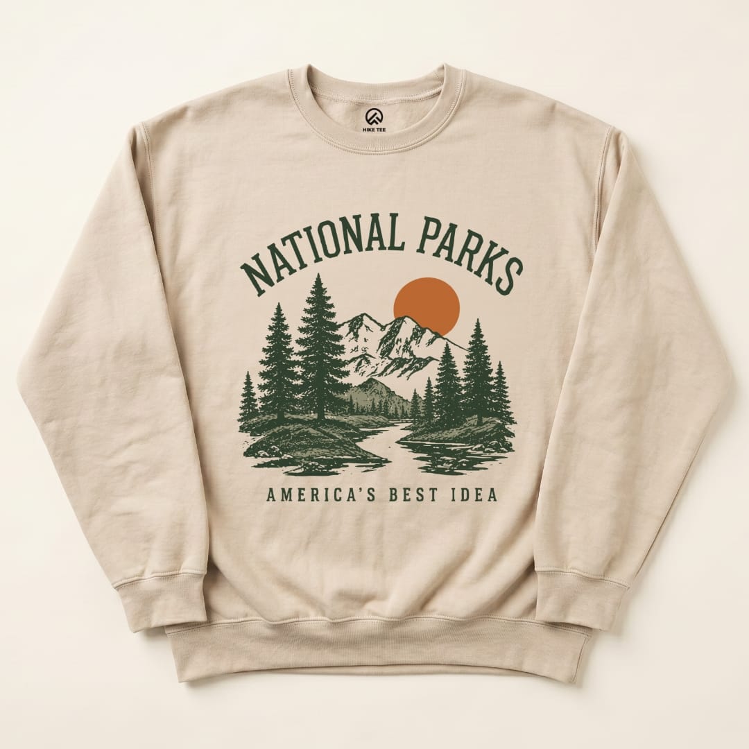 America's Best Idea National Park Sweatshirt in Sand