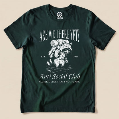 Hike Tee T-Shirt Forest / S Anti Social Club Hiking Shirt