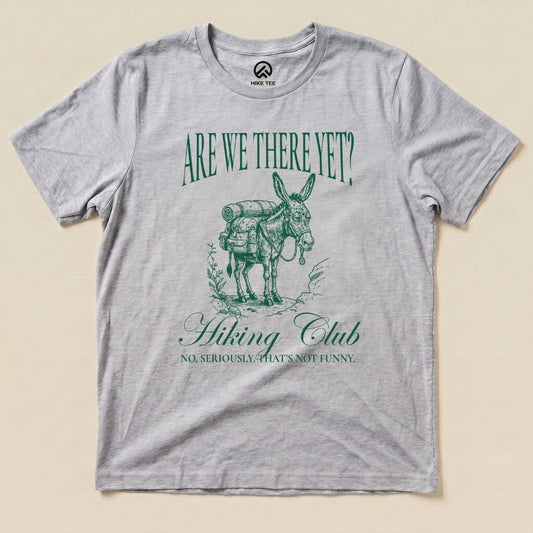 Hike Tee T-Shirt Athletic Heather / S Are We There Donkey Club Shirt