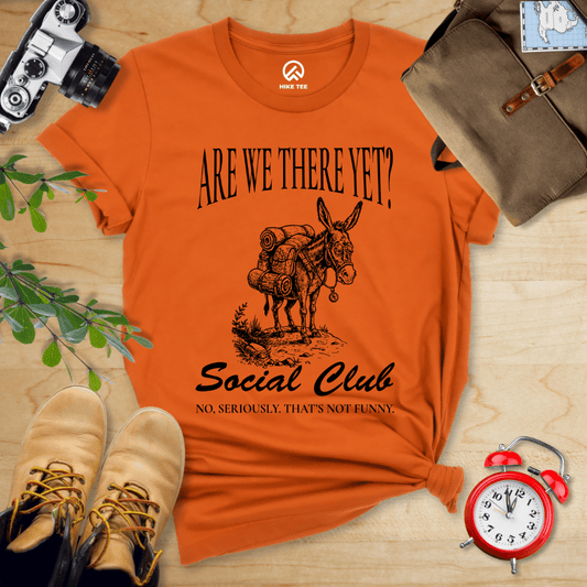 Hike Tee T-Shirt Autumn / S Are We There Social Club Shirt