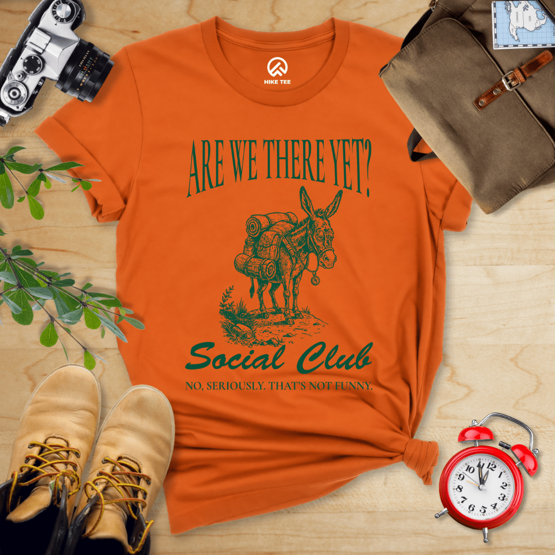Hike Tee T-Shirt Autumn / S Are We There Yet? Club Shirt