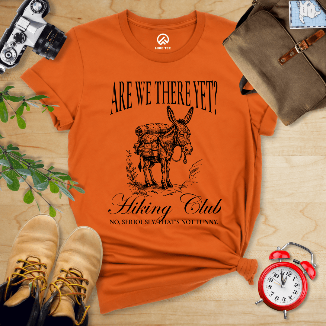 Hike Tee T-Shirt Autumn / S Are We There Yet? Club Shirt