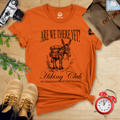 Hike Tee T-Shirt Autumn / S Are We There Yet? Club Shirt