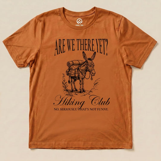 Hike Tee T-Shirt Autumn / S Are We There Yet? Club Shirt