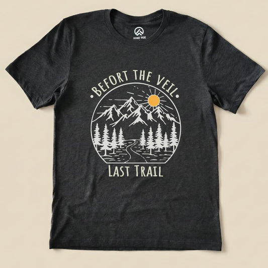 Bachelorette Before The Veil Shirt Hike Tee T-Shirt Dark Grey Heather / S