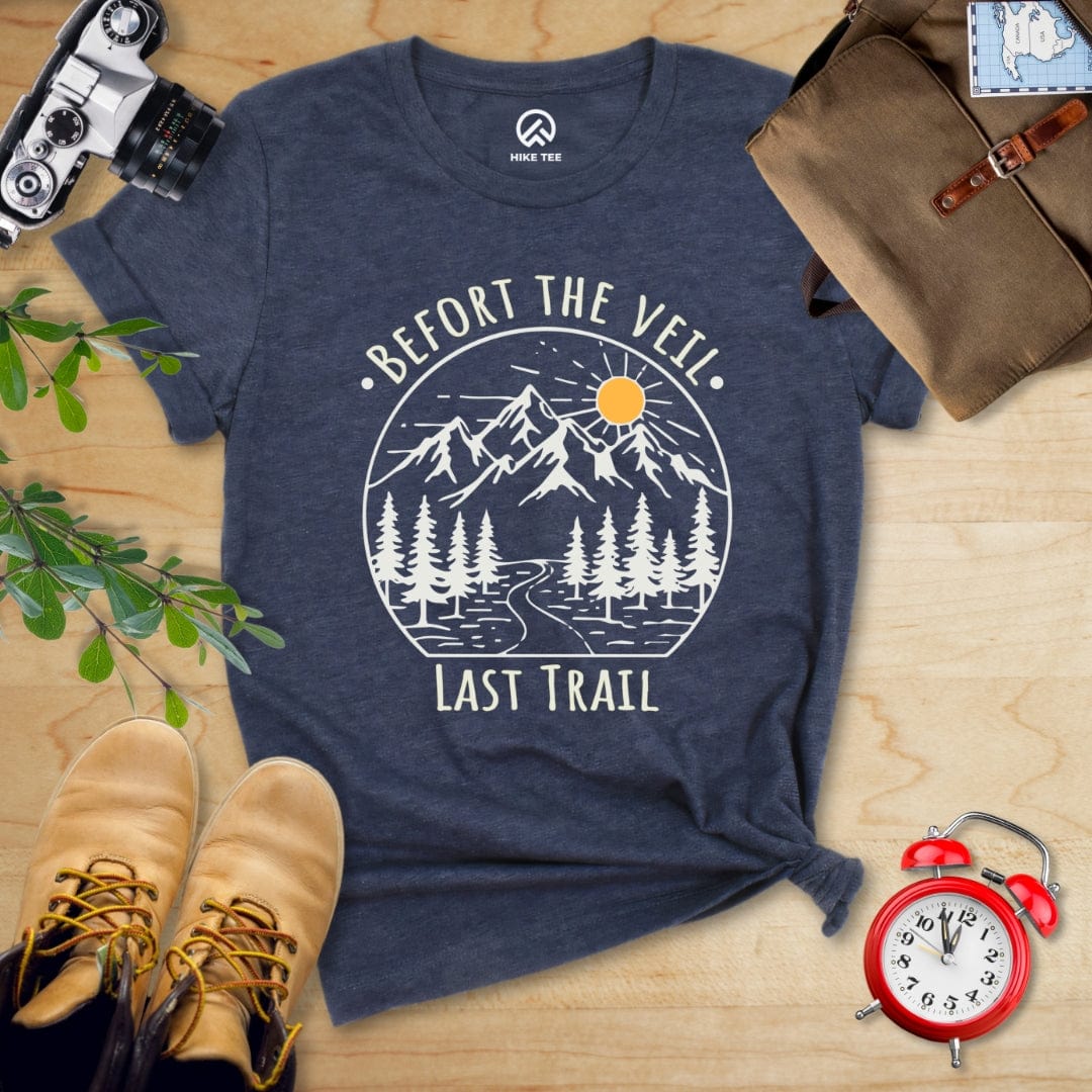 Hike Tee T-Shirt Heather Navy / S Bachelorette Before The Veil Shirt