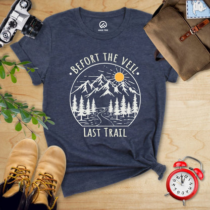 Hike Tee T-Shirt Heather Navy / S Bachelorette Before The Veil Shirt