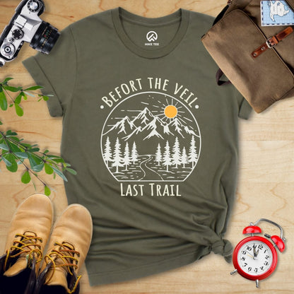 Hike Tee T-Shirt Military Green / S Bachelorette Before The Veil Shirt