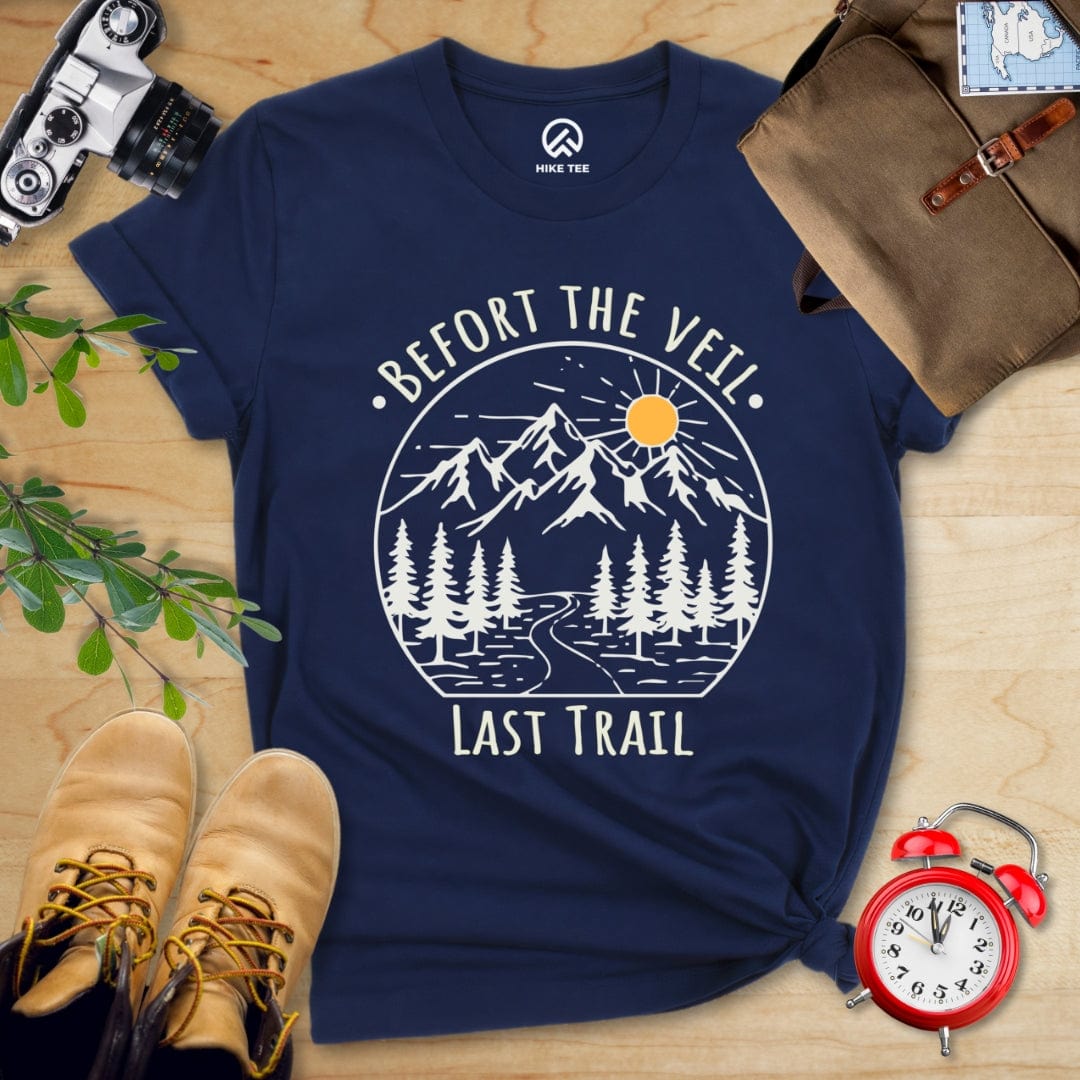 Hike Tee T-Shirt Navy / S Bachelorette Before The Veil Shirt