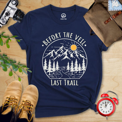 Hike Tee T-Shirt Navy / S Bachelorette Before The Veil Shirt