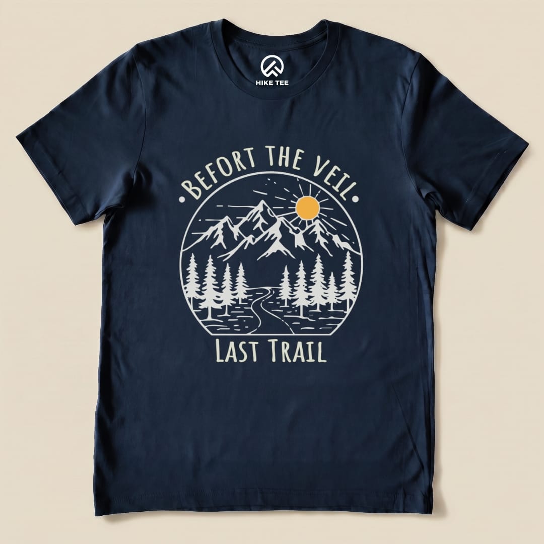 Bachelorette Before The Veil Shirt Hike Tee T-Shirt Navy / S