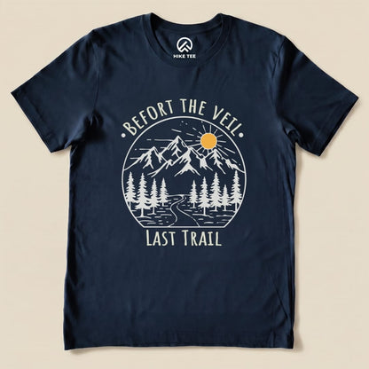 Bachelorette Before The Veil Shirt Hike Tee T-Shirt Navy / S