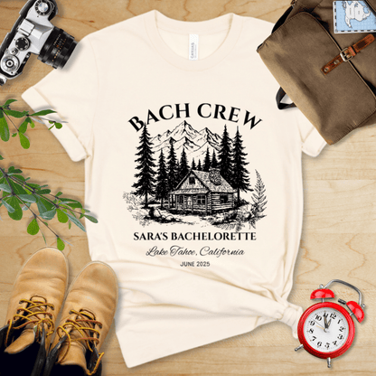 AnywherePOD T-Shirt Natural / S Bachelorette Crew Hiking Shirt
