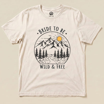 Bachelorette Party Bride To Be Shirt Hike Tee T-Shirt Natural / S