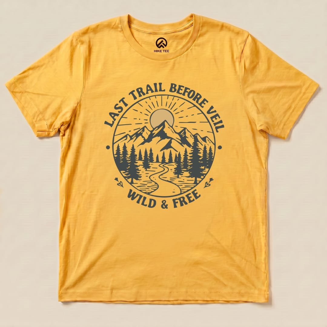 Hike Tee T-Shirt Gold / S Bachelorette Party Shirt