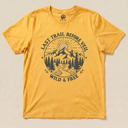 Hike Tee T-Shirt Gold / S Bachelorette Party Shirt